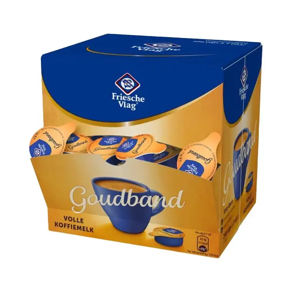 Friesche Vlag Goudband Melkcups - 200 Stuks thumbnail