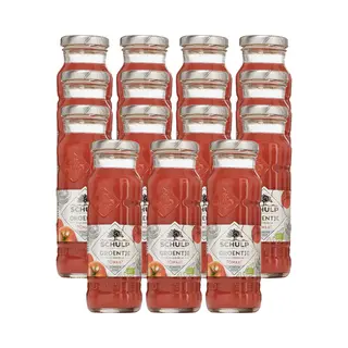 Schulp Tomatensap Biologisch Groentje - Groentesap Zonder Zout En Suiker - 15 X 0, 2 Liter