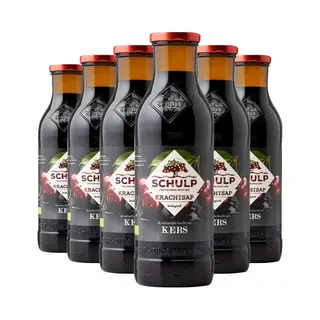 Schulp Kersensap Puur Krachtsap Biologisch 6 X 0, 75 Liter