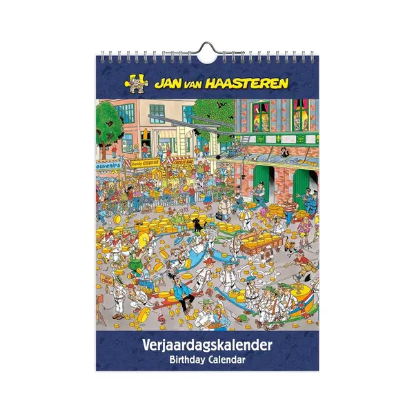 Jan Van Haasteren Verjaardagskalender - A4 thumbnail