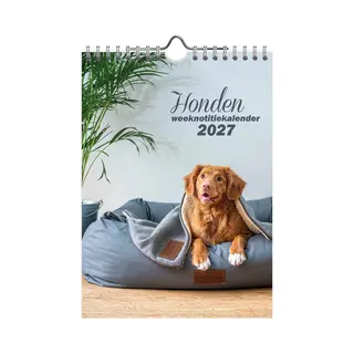 Comello Honden WEEKnotitiekalender 2027