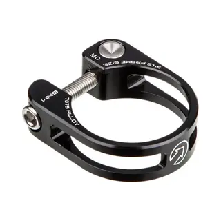 Sattelstützenklemme Pro 34, 9mm Gelocht Schwarz