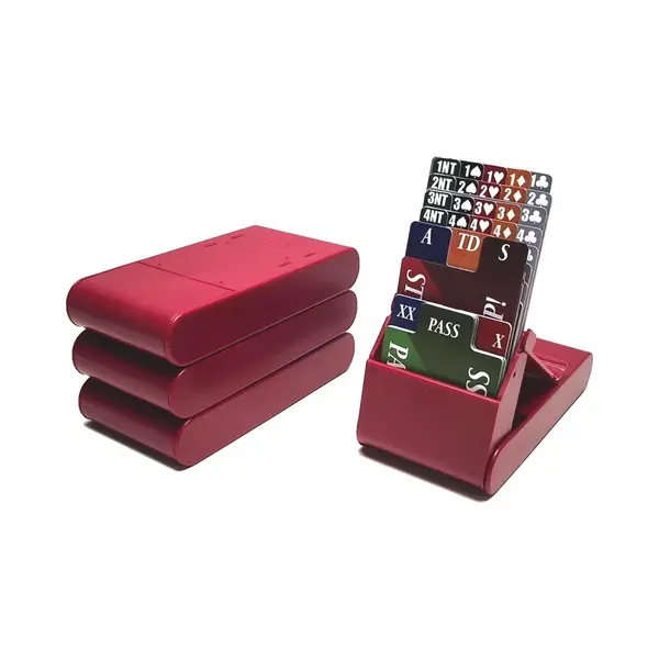 Hot Games Bridge Bieding-Box-Set 4 St.inklapbaar thumbnail