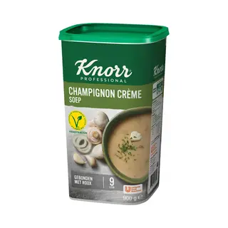 Knorr Champignon Crèmesoep - Vegetarisch En Romig - 9 Liter