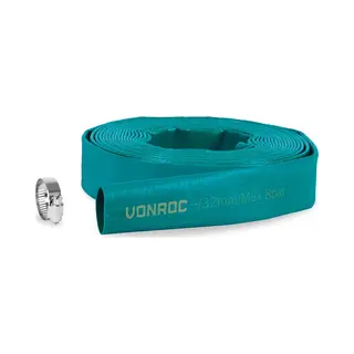Vonroc Dompelpomp Afvoerslang - Persslang - 10m X 32mm | Universeel