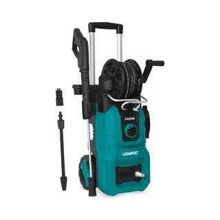 Vonroc Hochdruckreiniger V24-1 – 2400W – 180 Bar | Inkl. Zubehör