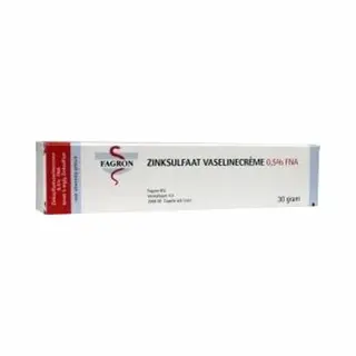 Fagron Zinksulfaat Vaselinecreme 0.5% Fna 30 Gram