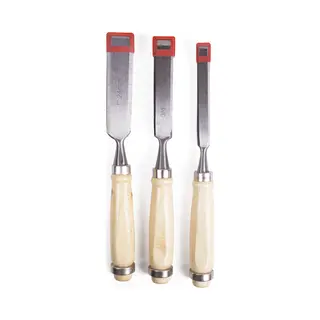 Benson Houtbeitel Set - 3-delig - Stevige Houten Greep