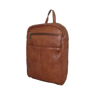 Bear Design Tiffany Leren Rugzak - Cognac