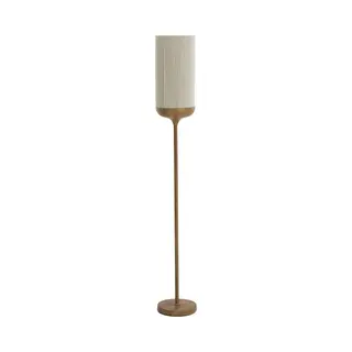Light & Living Stehlampe - Dania - Beige Natürlich - Baumwolle - Light&living
