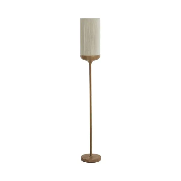 Light & Living Stehlampe - Dania - Beige Natürlich - Baumwolle - Light&living thumbnail