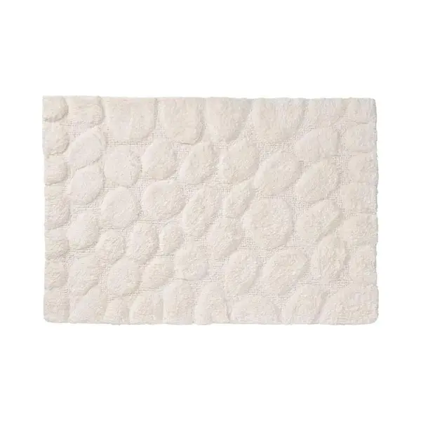Sealskin Pebbles Badmat 60x90 Cm - Katoen - Beige thumbnail