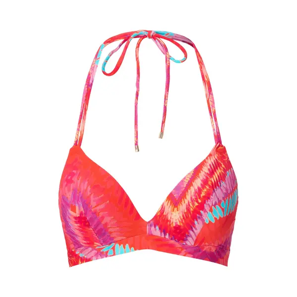 LingaDore Bikinitop Neonblauw / Oranje / Vuurrood thumbnail