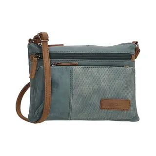Beagles Brunete Crossbody Schoudertas Handige Ritsvakjes - Dames Tas - Jeansblauw
