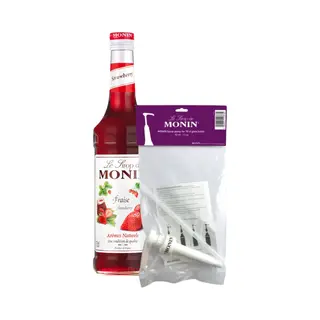 Monin Siroop Aardbei Fraise (70 Cl) + Pompje (10ml)