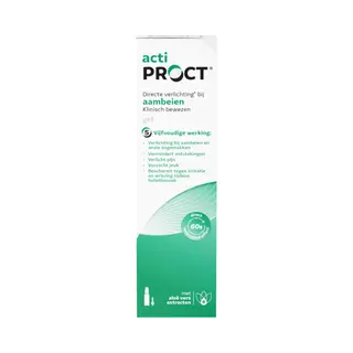 Actiproct Gel Can 45 Ml - Aambeienzalf Met Direct Verkoelend Effect, Snelle Verlichting Bij Aambeien, Verlicht Snel En Hygiënisch Anale Ongemakken,