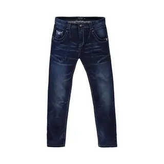 Cars Jeans Heren Bedford 601 Regular Comfort Stretch Dark Used - Maat 38/34