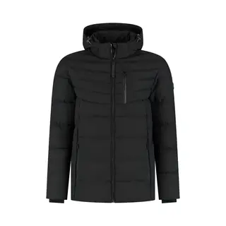 Kjelvik Hesse Heren Outdoorjas - Black