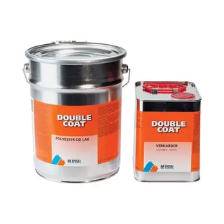 De Ijssel Double Coat Hoogglans Set - Gewicht, 1 Kg. , Kleur, Zwart - Dc 801