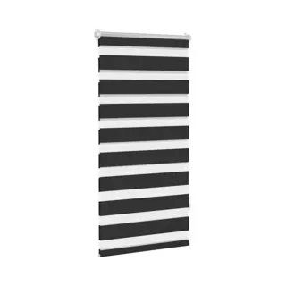 Doppelrollo Seitenzug 80 X 150 Cm Schwarz Vidaxl