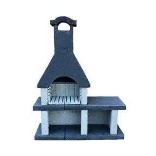 Intergard Barbecue Beton Houtskool Bbq Venezia Nr. 1 (200x150x50cm/530kg)