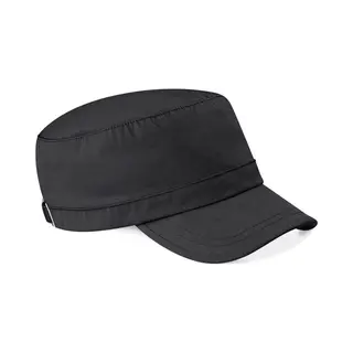 Beechfield Army Pet - Zwart - Volwassenen - Katoen - Gespsluiting - Army Cap