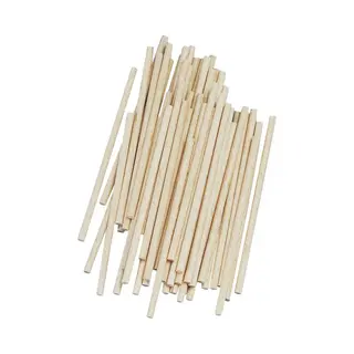 Rayher Hobby Materialen Knutselhoutjes - 60x Stuks - Naturel - 10 X 4 Mm - Houten Vormen Knutselen