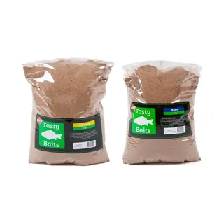 Eurocatch Tasty Baits Allround & Voorn Compleet Lokvoer - 2x 4kg - Lokvoer - Witvis - Kant En Klaar