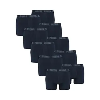 Puma Set Van 6 Boxershorts Voor Heren, S Xxl, In Aqua/blauw, Navy Blauw