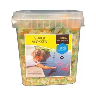 Utopia diertotaal Utopia Vijver Vlokken 325 Gr 2, 5 Ltr
