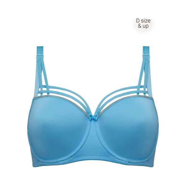 Marlies Dekkers Balconette Bh Dame De Paris - Blau - 85D thumbnail