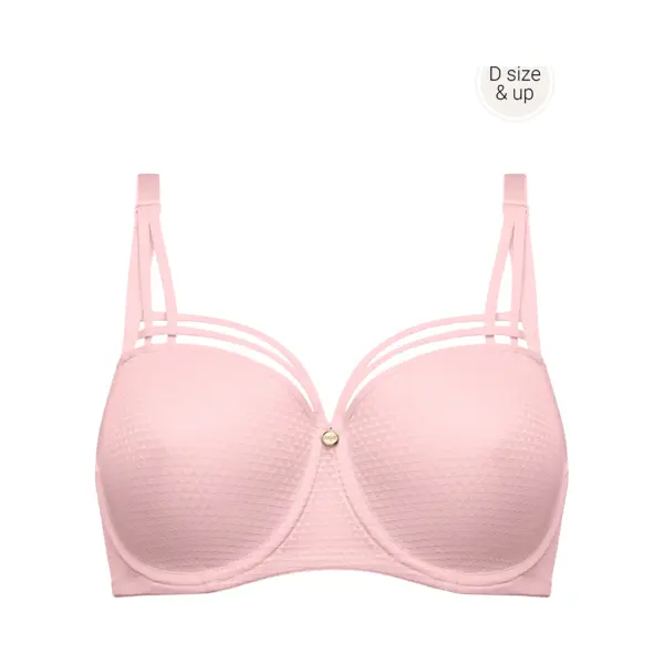 Marlies Dekkers Balconette Bh Dame De Paris - Rosa - 80B thumbnail
