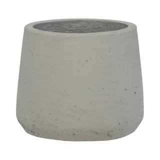 Pottery Pots Patt Xl Binnen/buiten Plantenpot Vrijstaand Klei Grijs