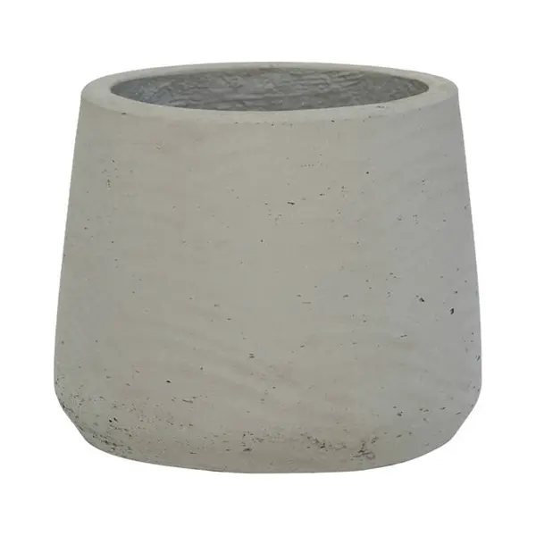 Pottery Pots Patt Xl Binnen/buiten Plantenpot Vrijstaand Klei Grijs thumbnail