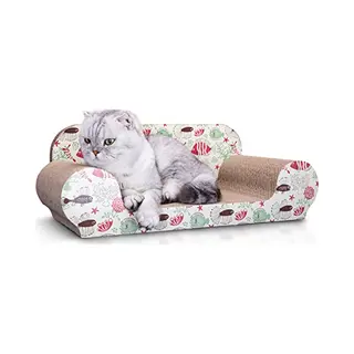 Nobleza Krabplank Katten - Kattenspeelgoed - Krabmeubel - Karton - Catnip