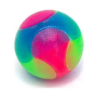 Nobleza Honden Verlichte Speelbal - Hondenbal Met Led Verlichting - Maat M - Diameter 5 Cm