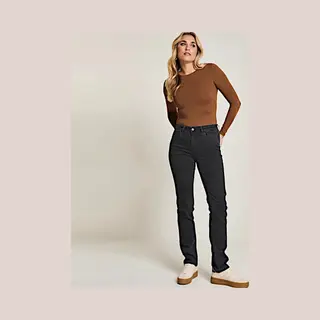 Para Mi Broek Angie Denim - Pure Black