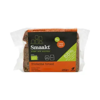 Smaakt Less Carb Proteïne Brood Biologisch - 250 Gr