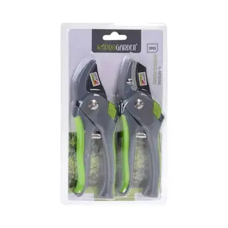 Pro Garden Tuinscharen Set - 2 St - Snoeischaar En Heggenschaar - 20 Cm