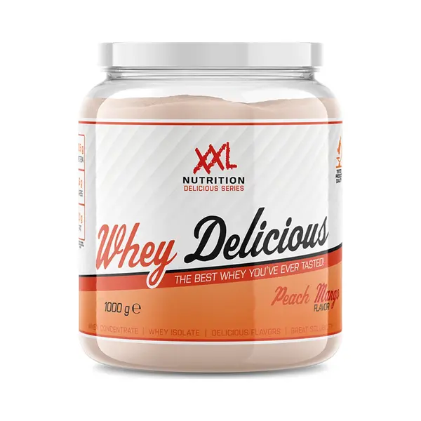 Xxl Nutrition Whey Delicious - Pfirsich / Mango - 1000 Gramm thumbnail