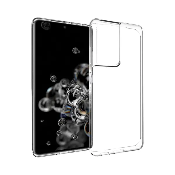 Accezz Clear Backcover Samsung Galaxy S21 Ultra - Transparant thumbnail