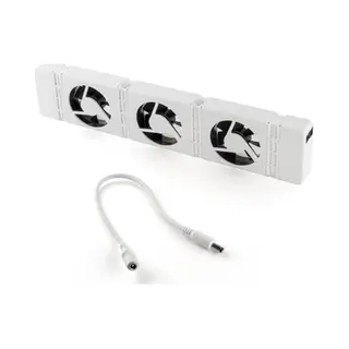 SpeedComfort Erweiterungsset Weißer Ventilator