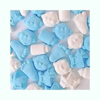 Van Estra Baby Mix Snoepjes - Blauw-wit Foam Voor Geboorte Jongetje - 1 Kilo
