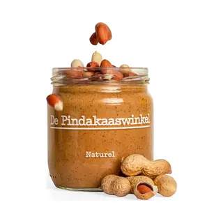 De Pindakaaswinkel Naturel Pindakaas - Pinda's En Kokosolie