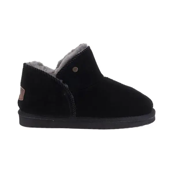 Warmbat Huisschoenen 'Willow' Zwart thumbnail