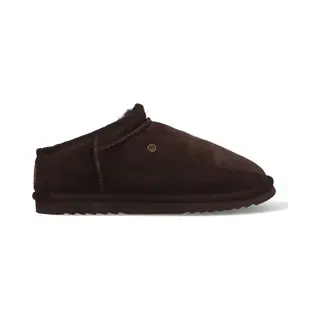 Warmbat Conner Suede Heren Sloffen - Choco