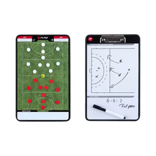 Pure2Improve - Tactiekbord / Coachbord - Hockey - Wit/zwart