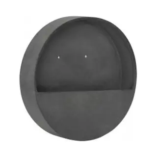 Pottery Pots - Plantenbak - (S) Wally (hanging) Xs - Ø30cm X H9cm - Indoor En Outdoor -Grey
