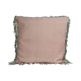 Hd Collection Kussen Franjes Katoen 45x45xcm