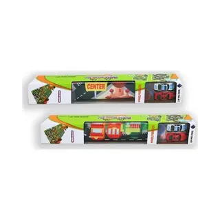 Autospeelkleed Down Town 80 X 70 Cm Inclusief Autootjes - Speelkleed Setje Met Twee Autos